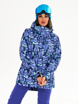 Женская горнолыжная сноубордическая куртка Alpha Endless Ultra Chaleur SNB 423/316_5 Разноцветный  фото 4