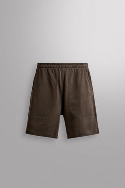 PANTAL?N CORTO JOGGER HEAVYWEIGHT 9 / Marr?n