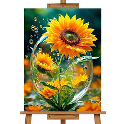 Мозаика алмазная "Ярко" 30*40 см.