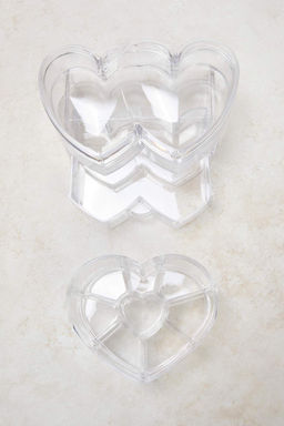 Trendyolmilla Home 2li Kalp Tasar?ml? Makyaj & Tak? Organizeri TPHSS25MTO00002 фото 5