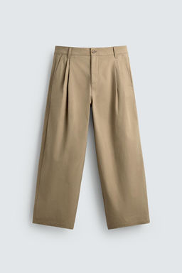 PANTAL?N CHINO WIDE FIT / Tostado - Zara фото 6