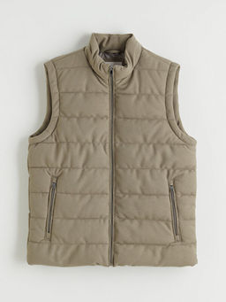 Slim Fit Dik Yaka Erkek ?i?me Yelek