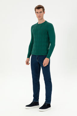 Брюки джинсовые мужские U.S. Polo Assn синие  фото 9
