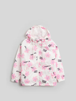 ACOOLA / Куртка детская для девочек Druid белый принт  фото 2