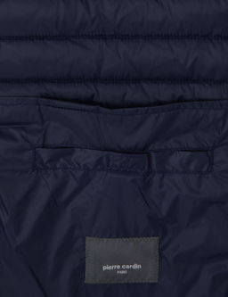Lacivert Cropped Slim Mont