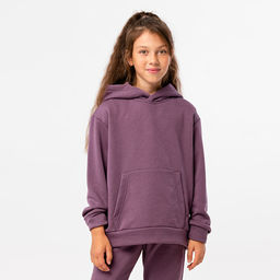 RODOS Толстовка для девочки М-268 Винный