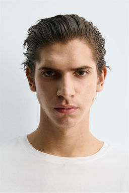 BASIC SLIM FIT T-SHIRT - Zara фото 6