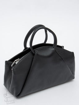 Сумка женская кожаная 1126M black Polina&Eiterou