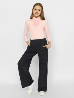 CRB wear/CWJG 63602-27 Водолазка для девочки,розовый/Ex.Cherubino  фото 3