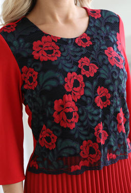 Платье П4-4017/4 - Wisell фото 8