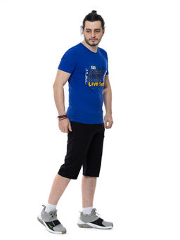 М42 Футболка мужская "василек"