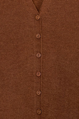 100% EXTRA-SOFT WOOL CARDIGAN - Zara фото 8