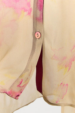 FLOWING PRINTED SHIRT - Zara фото 5