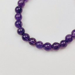 Браслет из камня Аметист 17 см +