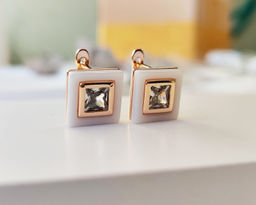 Серьги с керамикой