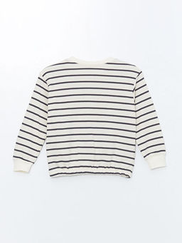 Bisiklet Yaka K?z ?ocuk Sweatshirt - Waikiki фото 2