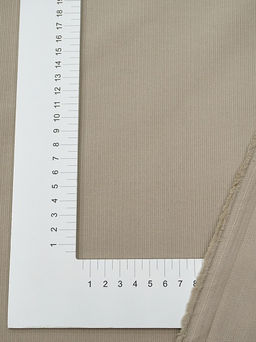 Микровельвет цв.Св.бежево-кофейный, СОРТ2, ш.1.45м, хлопок-100%, 190гр/м.кв - Купава фото 4