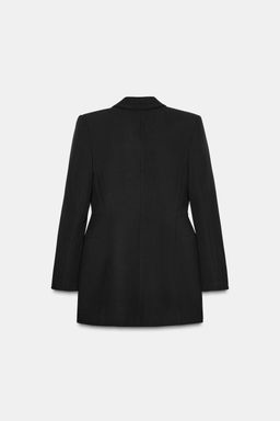 ZW COLLECTION DOUBLE-BREASTED BLAZER DRESS - Zara фото 6