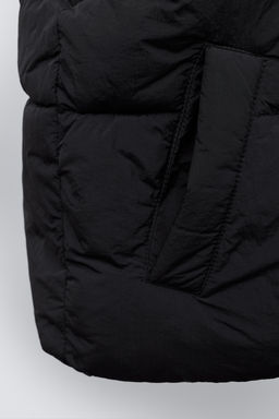 HOODED PADDED GILET - Zara фото 5