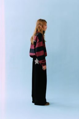 STRIPED CHERRY SWEATSHIRT - Zara фото 5