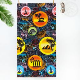 Вафельное полотенце Вояж 80*150/1 шт. - 80*150 Пляжные полотенца