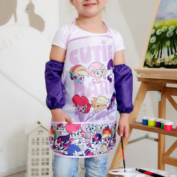 Фартук с нарукавниками детский Magic, My Little Pony, 49×39 см