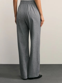 Прямые брюки с эластичным поясом / Zarina  фото 4