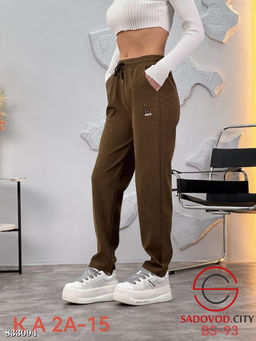 Вельветовые штаны на резинке