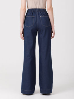 Джинсы на эластичном поясе