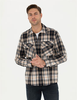 Lacivert Oversize Oduncu G_mlek