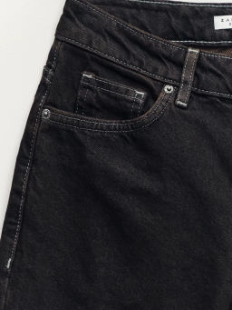 Джинсы straight с высокой посадкой регулярной длины / Zarina