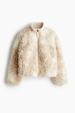 Chaqueta de deporte en borreguito