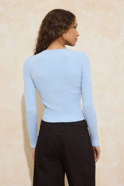 Sar? Merserize Gorunumlu Fitilli Triko H?rka TWOAW26HI00118 - Trendyolmilla фото 22