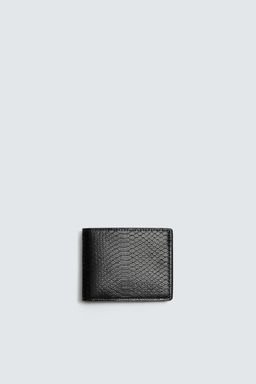 CROCODILE EMBOSSED WALLET - Zara фото 5