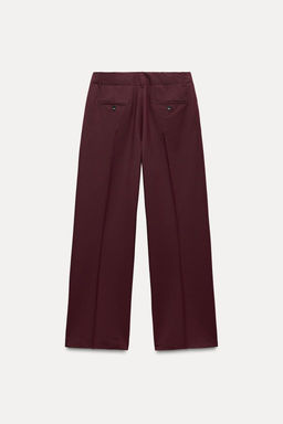 ZW COLLECTION STRAIGHT-LEG TROUSERS - Zara фото 5