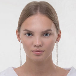 Клипсы Лёд тройная сплошная, цвет белый в серебре