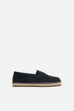 LEATHER VAMP ESPADRILLES - Zara фото 5