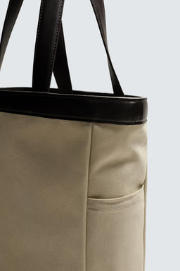 FABRIC TOTE BAG - Zara фото 3