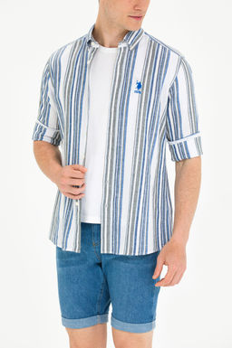 Мужская рубашка Saks с длинным рукавом - U.s. polo assn фото 7