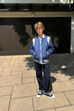 BOMBER JACKET WITH EMBROIDERED SLOGAN - Zara фото 2