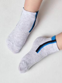 Цена за 2 пары CONTE-KIDS ACTIVE (короткие) Носки детские светло-серый