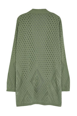 Mint Genis Kal?p Midi Ajurlu/Delikli Triko H?rka TWOAW24HI00331