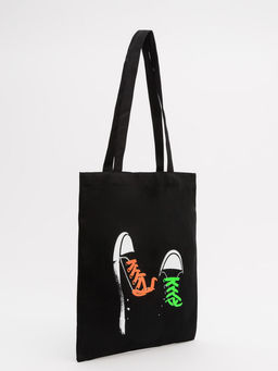 Чёрный шоппер S.Lavia  фото 6