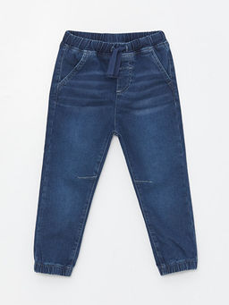 Beli Lastikli Basic Erkek Bebek Jean Pantolon