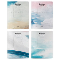 Тетрадь 48л. Berlingo "Color Storm" клетка (CBs_48100) тиснение фольгой, блок 80г/м2