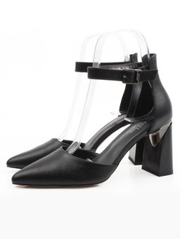 06-XLP1335-1 BLACK Туфли женские (натуральная кожа)