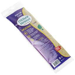 Стельки обувные вискозные Мягкий след 36-46рр, с подложкой (Россия)