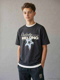 Erkek ?ocuk Bask?l? Ti??rt