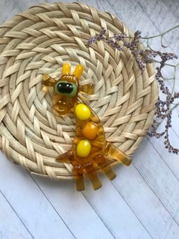 Брошь Жираф - Стрекоза фото 12