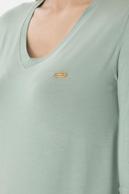 Kad_n Su Ye_ili Sweatshirt Sepette S_rpriz _ndirim - U.s. polo assn фото 14